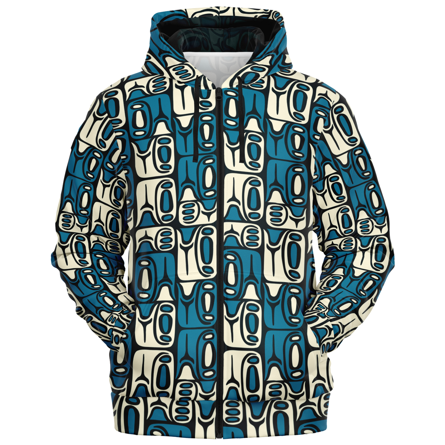 The Aloha Hoodie – Circa70: Blue+White