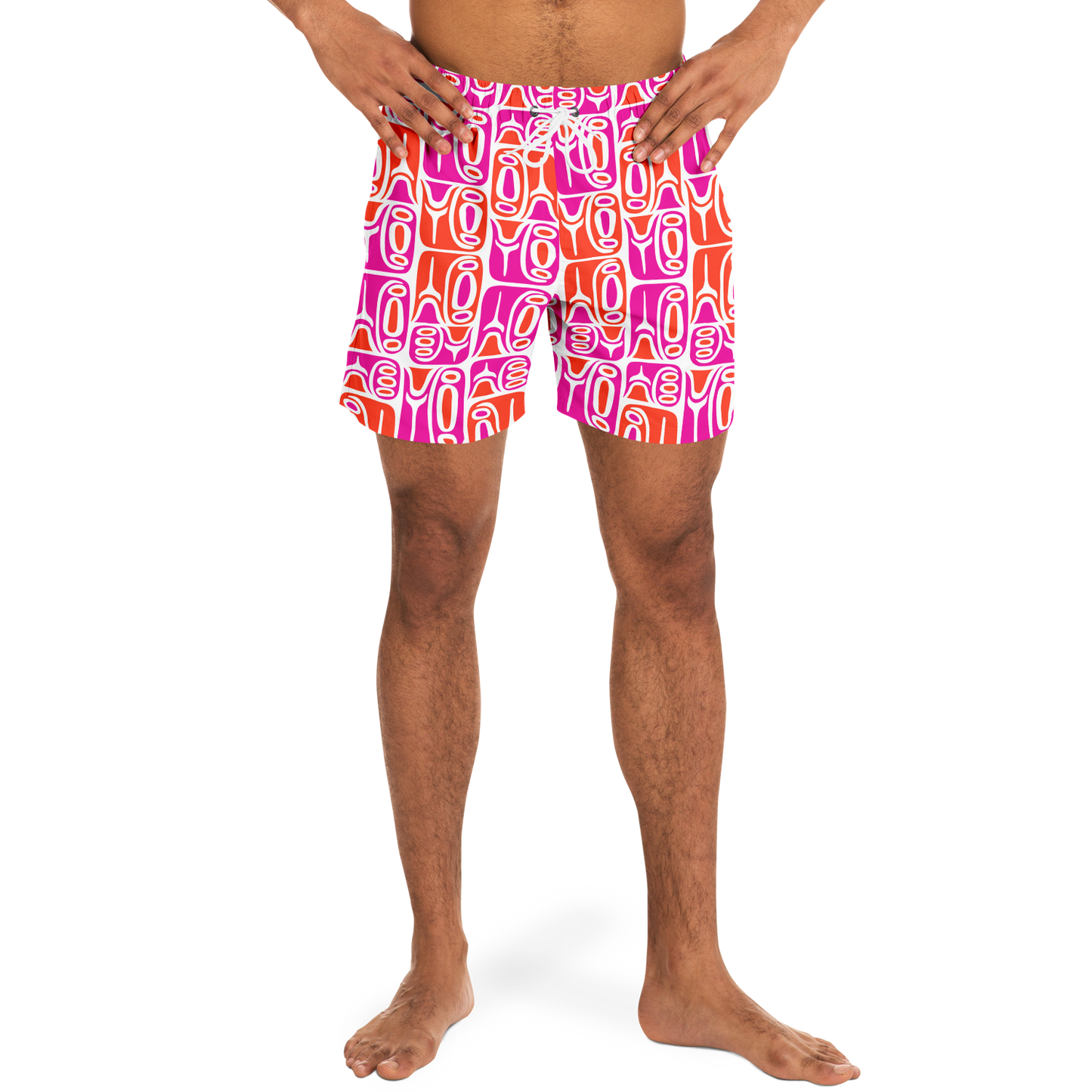 Swim Trunks – Circa70: Pink+Orange+White
