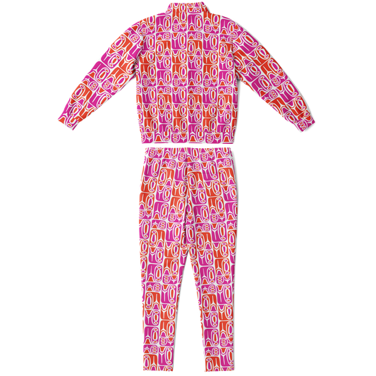 The Aloha Tracksuit – Circa70: Pink+Orange+White