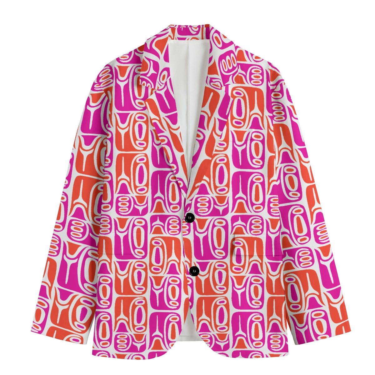 Shelter Island Blazer – Circa70: Pink + Orange + White