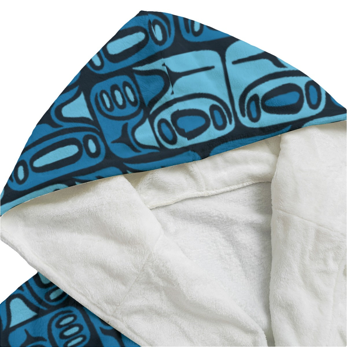 The Aloha Bathrobe – Circa70: Dark Blue + Light Blue