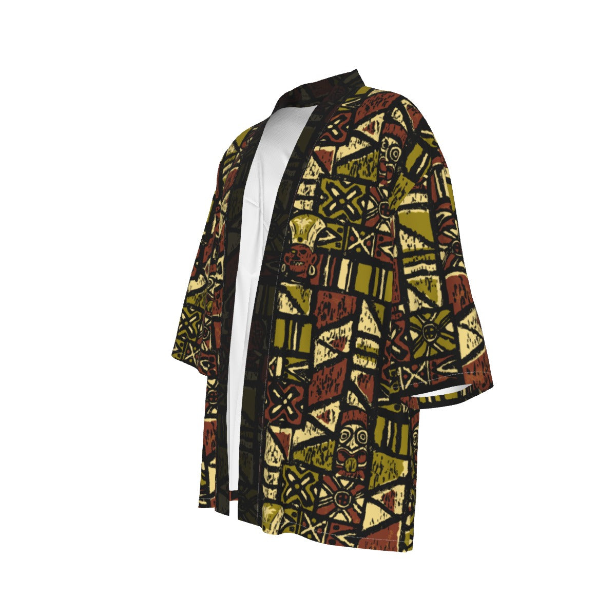 The Cabana Kimono – Shelter Island Tapa: Jungle Trail