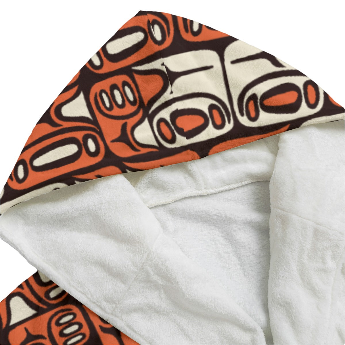 The Aloha Bathrobe – Circa70: Orange + White