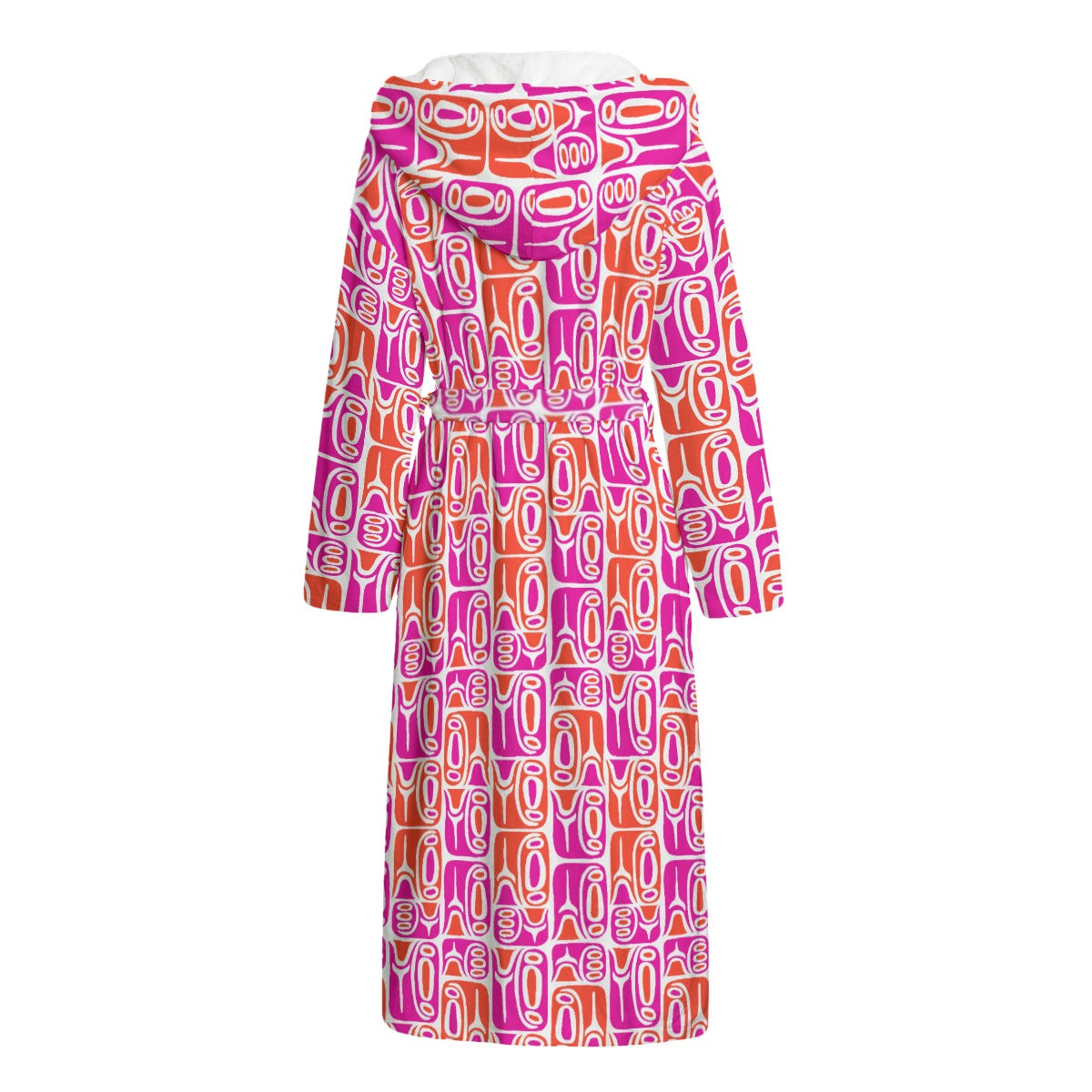 The Aloha Bathrobe – Circa70: Pink + Orange + White