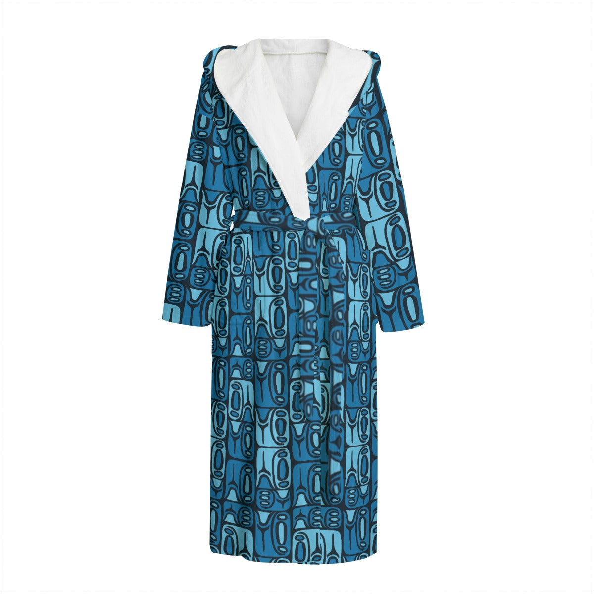 The Aloha Bathrobe – Circa70: Dark Blue + Light Blue