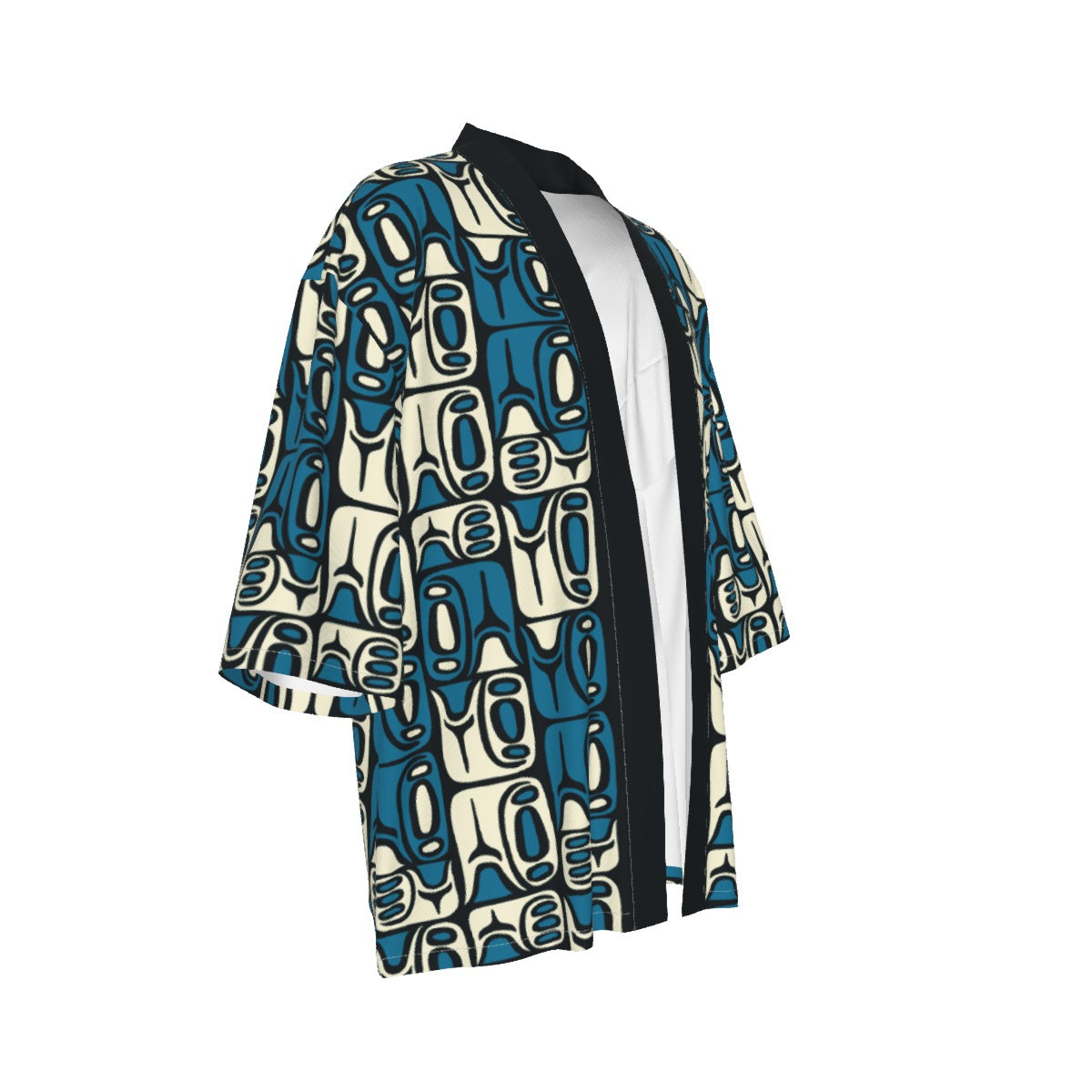 The Cabana Kimono – Circa70: Blue + White