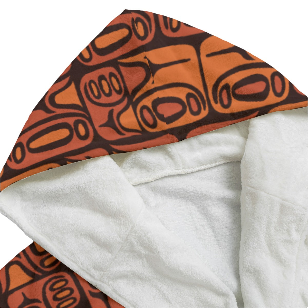 The Aloha Bathrobe – Circa70: Dark Orange + Light Orange