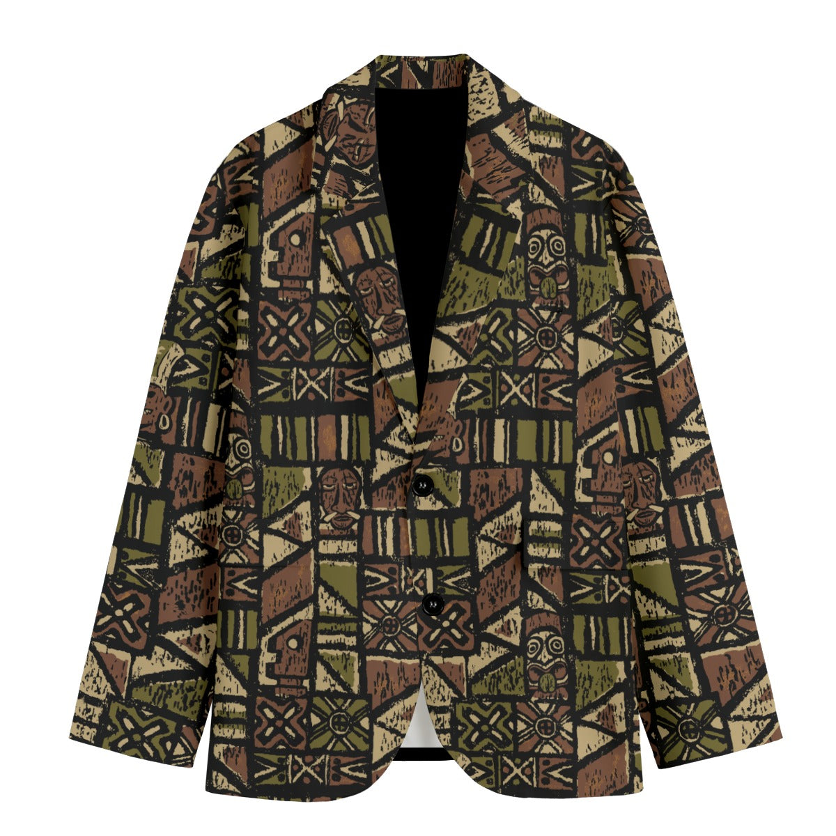Shelter Island Blazer-Shelter Island Tapa: Jungle Trail
