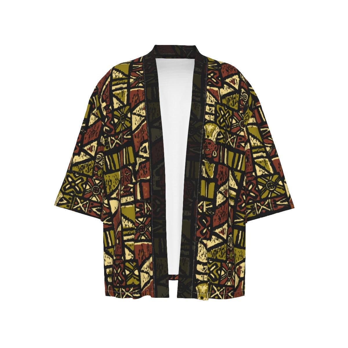 The Cabana Kimono – Shelter Island Tapa: Jungle Trail