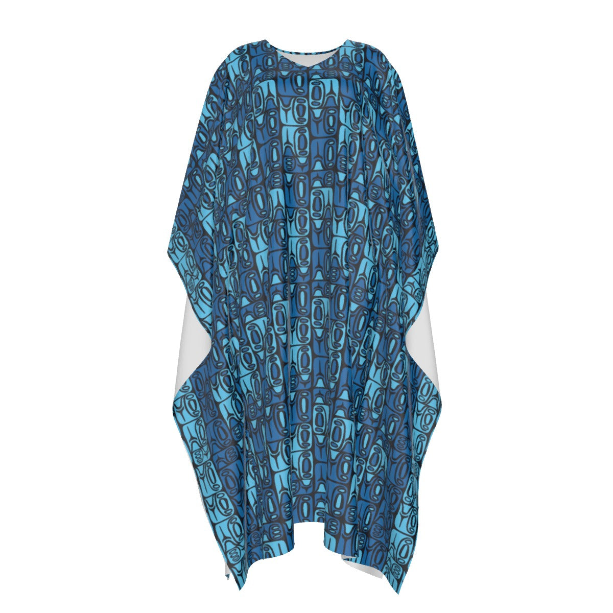 The Simple Caftan – Circa70: Dark Blue + Light Blue