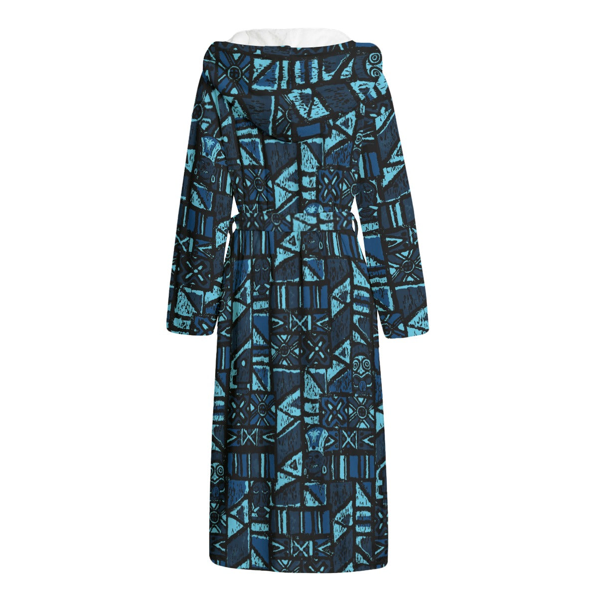 The Aloha Bathrobe – Shelter Island Tapa: Midnight Lagoon