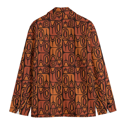 Shelter Island Blazer – Circa70: Dark Orange + Light Orange