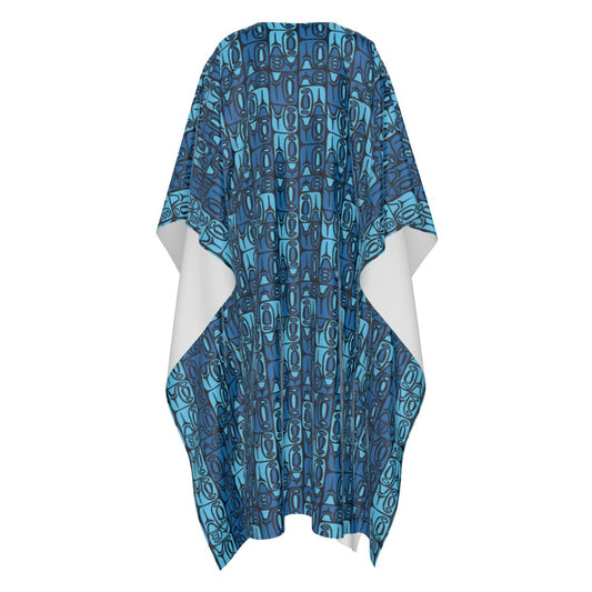 The Simple Caftan – Circa70: Dark Blue + Light Blue