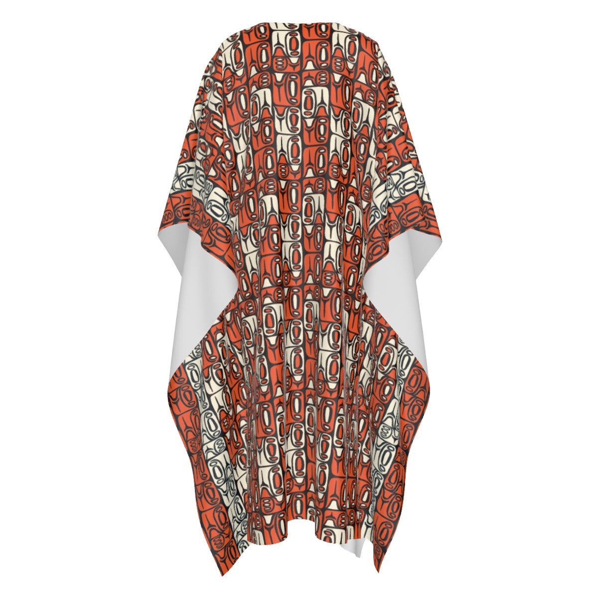 The Simple Caftan – Circa70: Orange + White