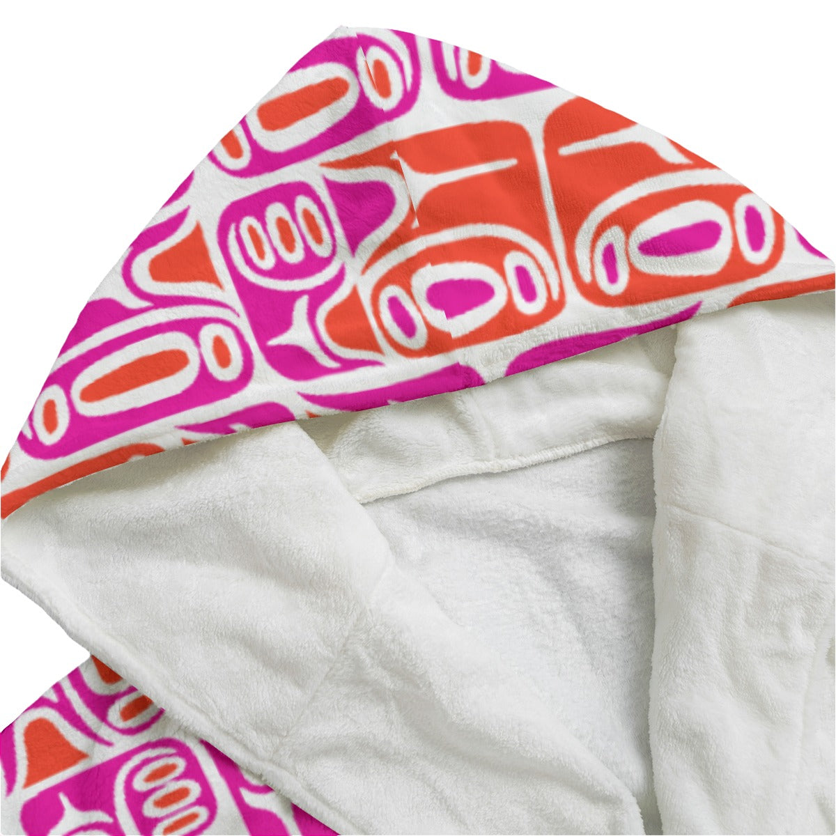 The Aloha Bathrobe – Circa70: Pink + Orange + White