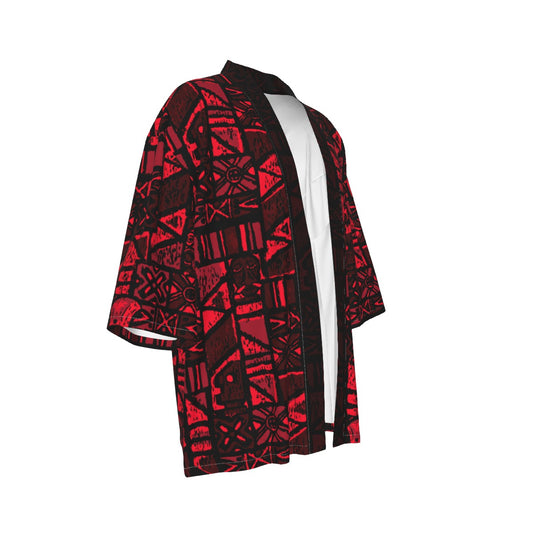 The Cabana Kimono – Shelter Island Tapa: Lava Flow