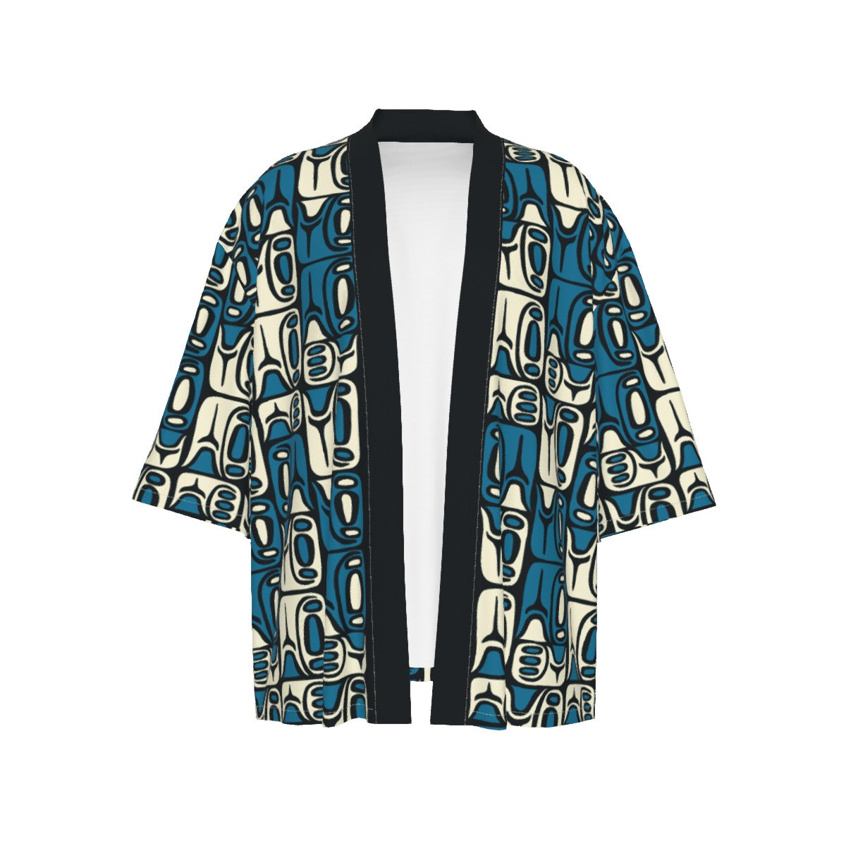 The Cabana Kimono – Circa70: Blue + White