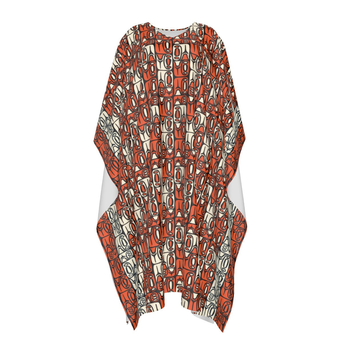 The Simple Caftan – Circa70: Orange + White