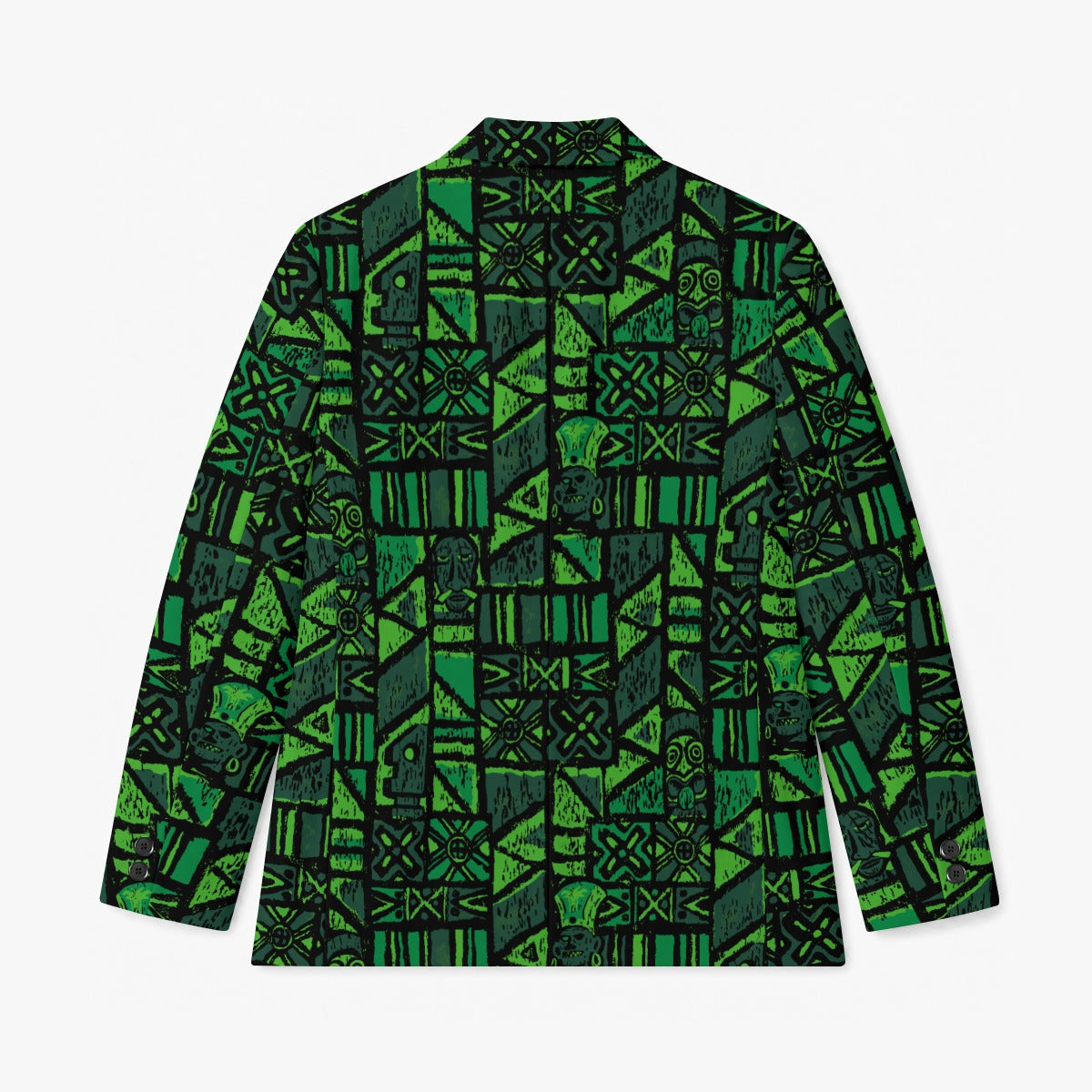 Aloha Blazer-Shelter Island Tapa: Green