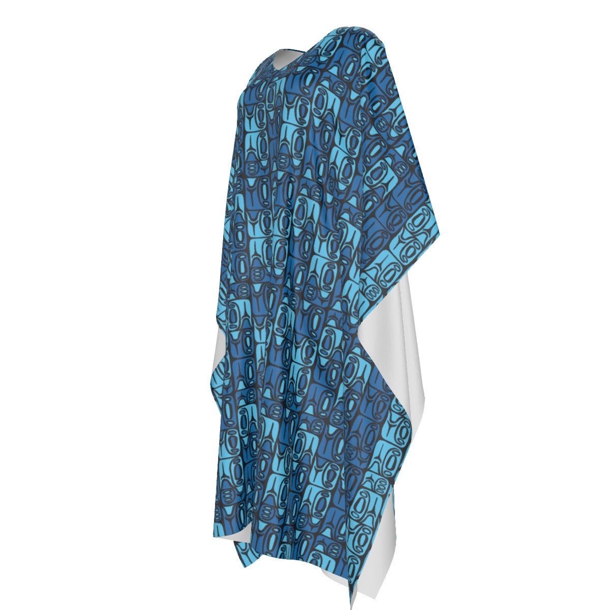 The Simple Caftan – Circa70: Dark Blue + Light Blue