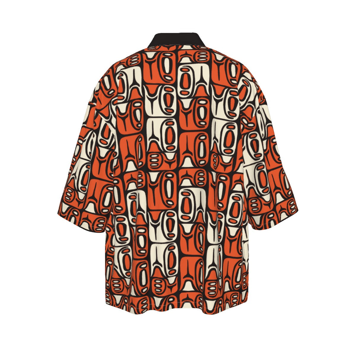 The Cabana Kimono – Circa70: Orange + White