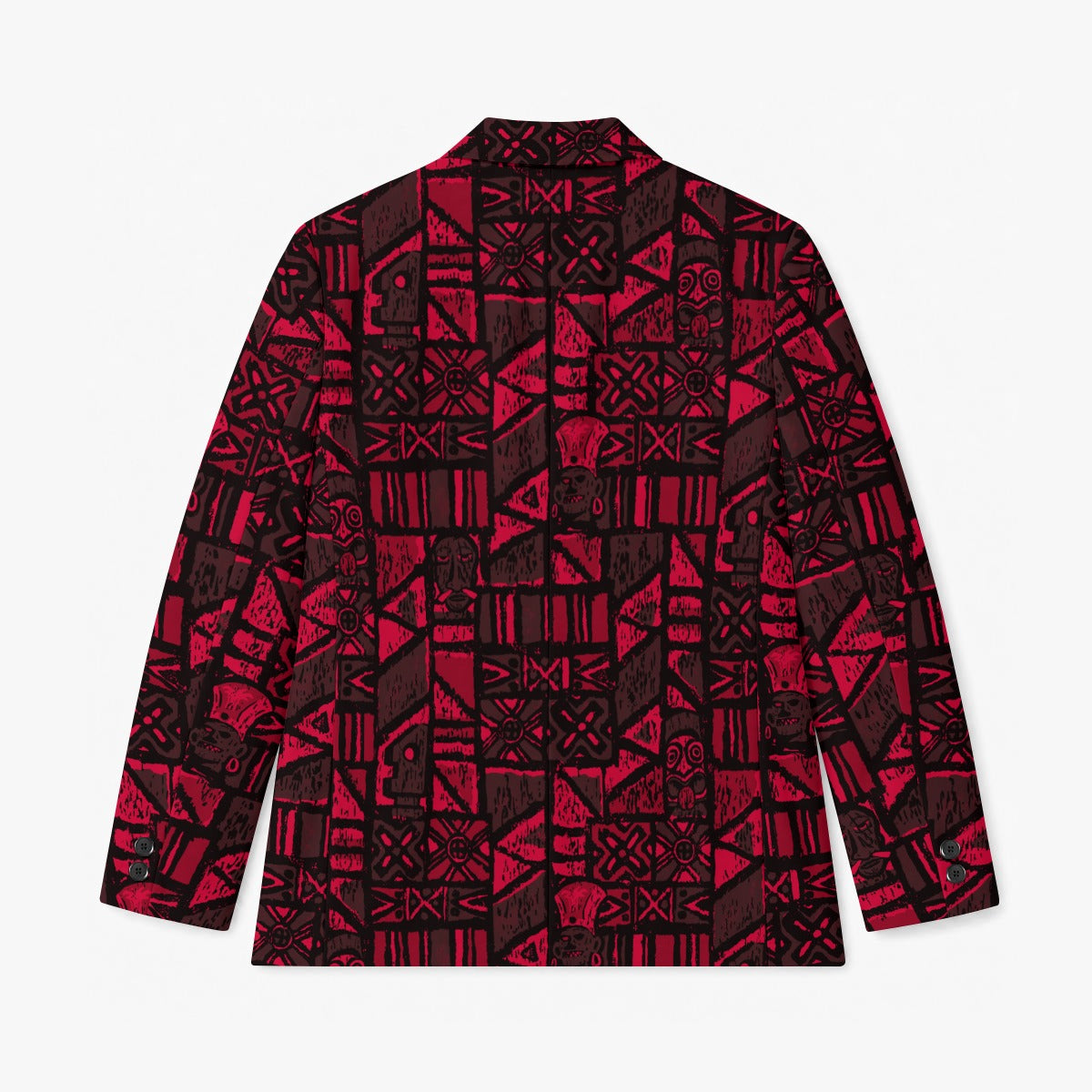 Aloha Blazer-Shelter Island Tapa: Red