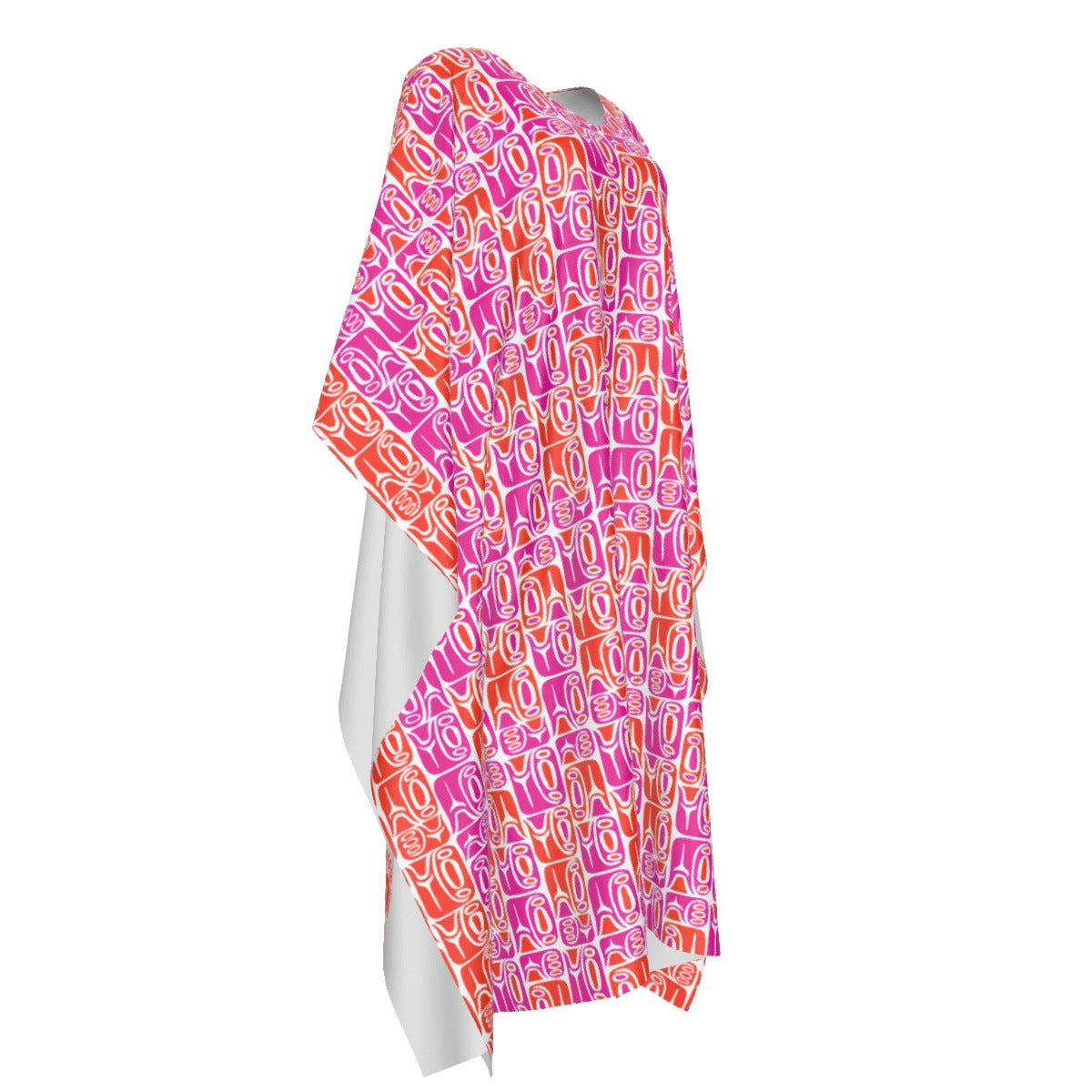 The Simple Caftan – Circa70: Pink + Orange + White