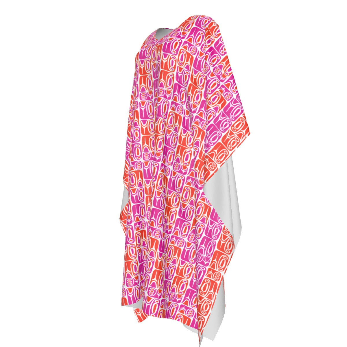 The Simple Caftan – Circa70: Pink + Orange + White
