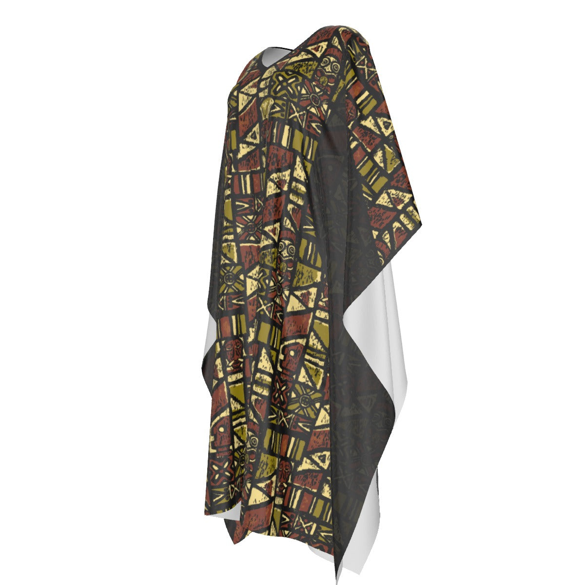 The Simple Caftan – Shelter Island Tapa: Jungle Trail