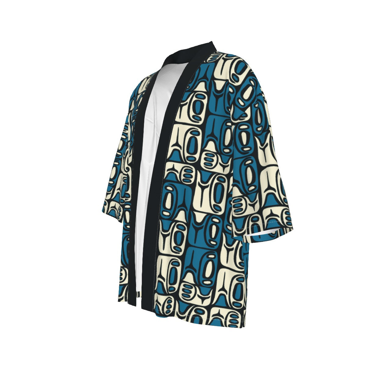 The Cabana Kimono – Circa70: Blue + White