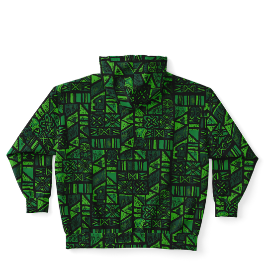 The Aloha Hoodie - PLUS-SIZE – Shelter Island Tapa: Fern Grotto