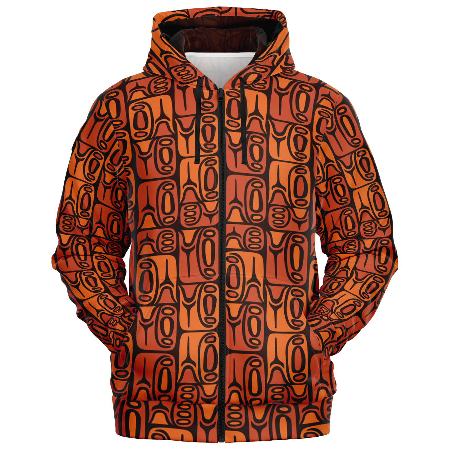 The Aloha Hoodie – Circa70: DkOrange+LtOrange