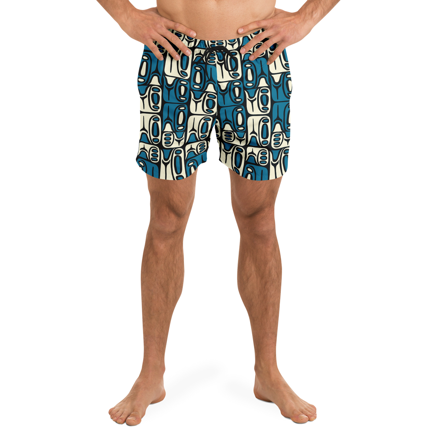 Swim Trunks – Circa70: Blue+White