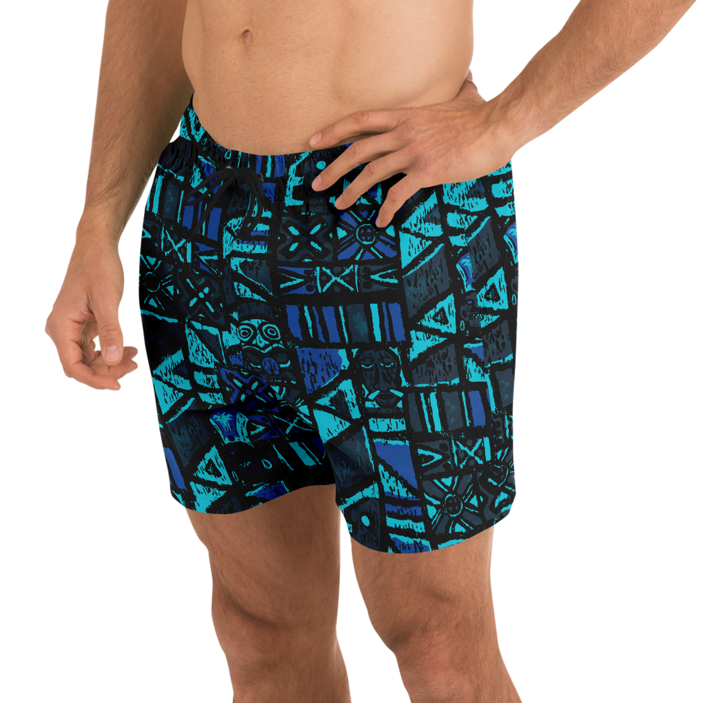 Swim Trunks – Shelter Island Tapa: Midnight Lagoon