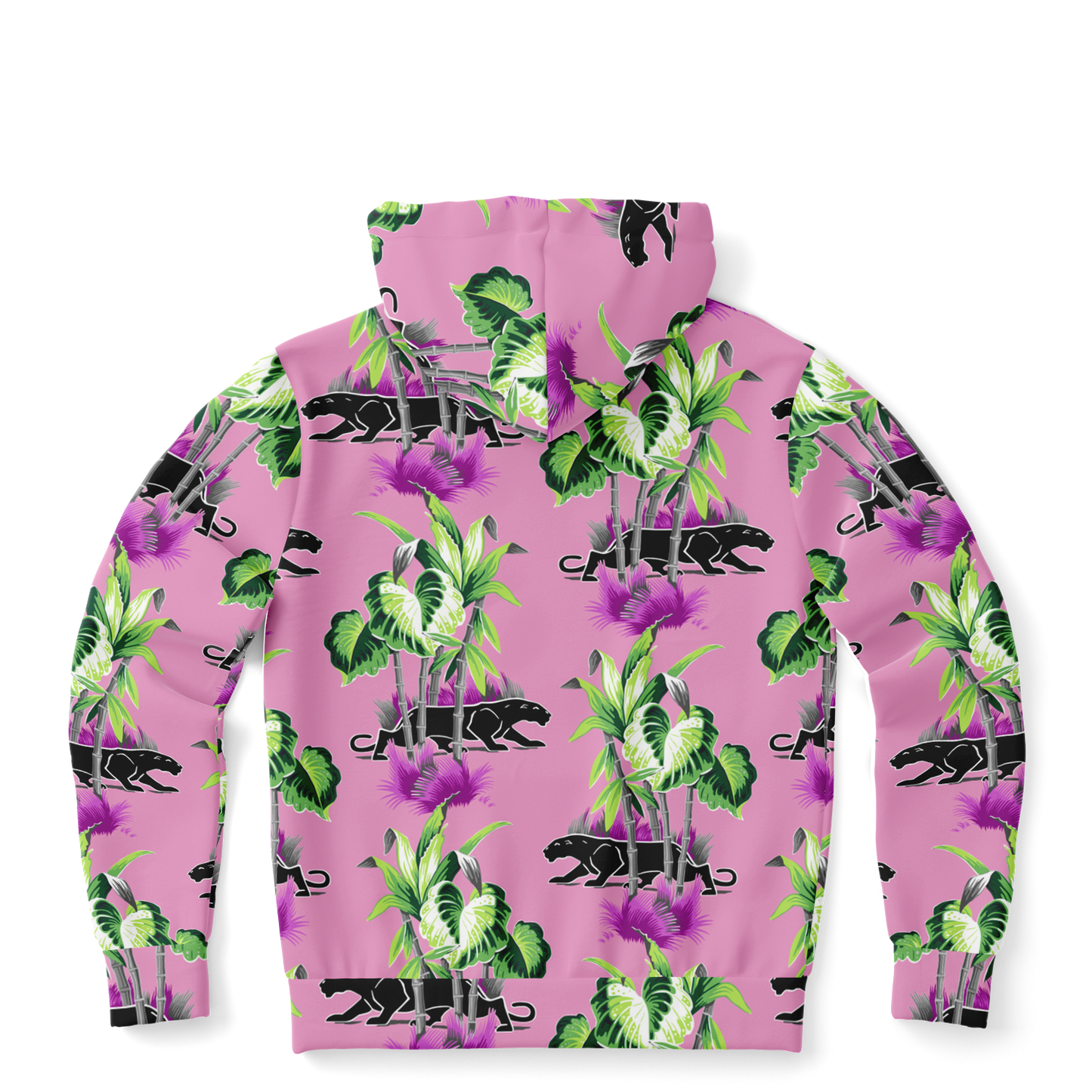 The Aloha Hoodie – Jungle Cat: Pink+Black