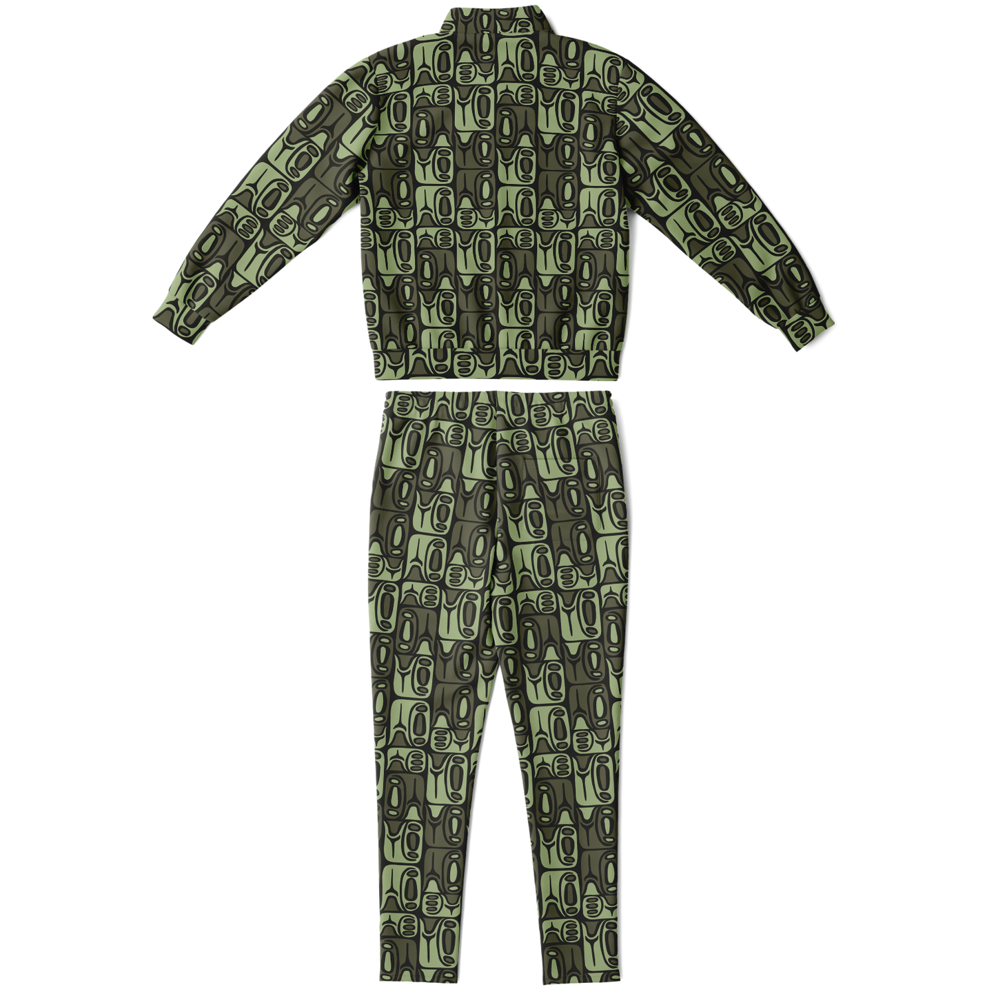 The Aloha Tracksuit – Circa70: DkGreen+LtGreen