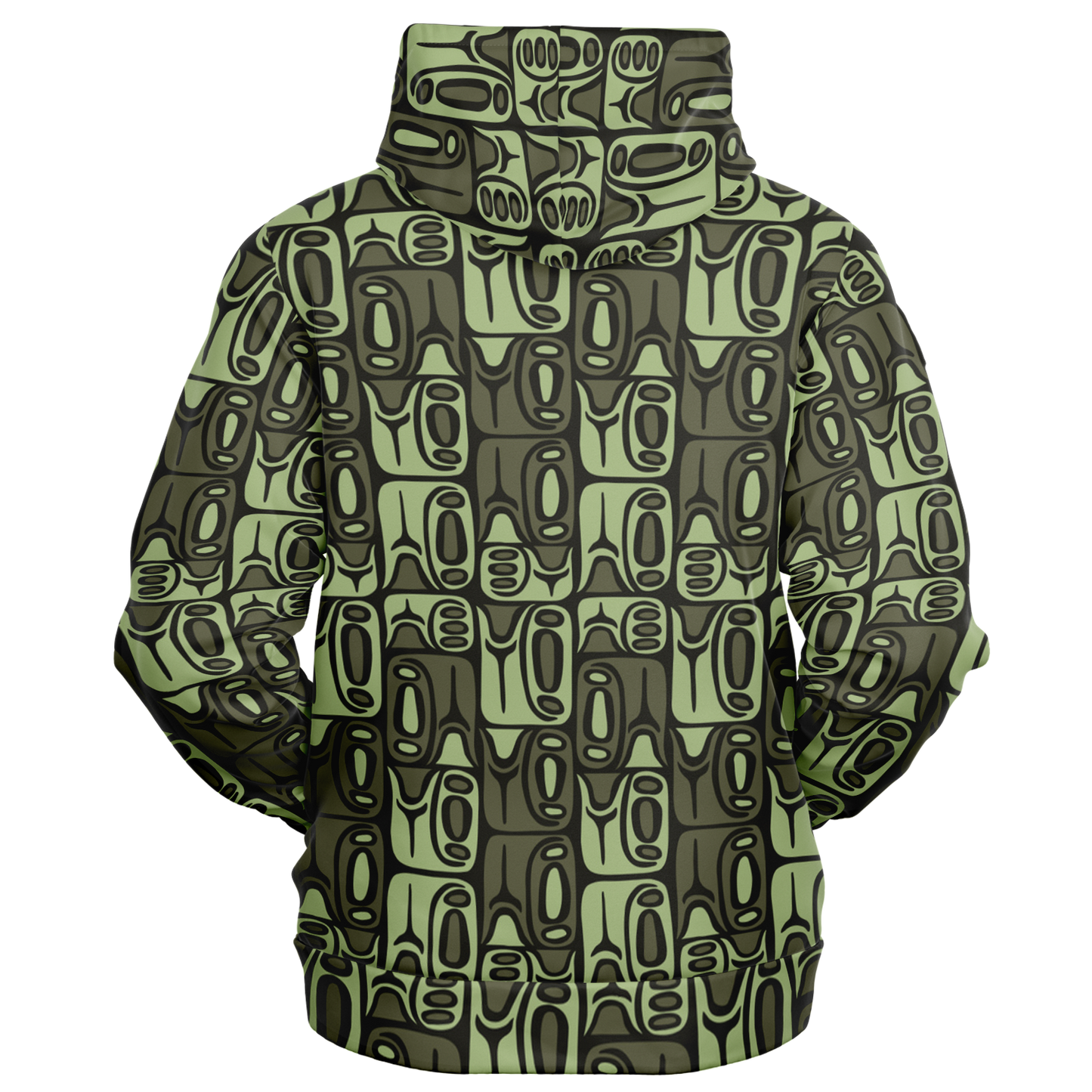 The Aloha Hoodie – Circa70: DkGreen+LtGreen