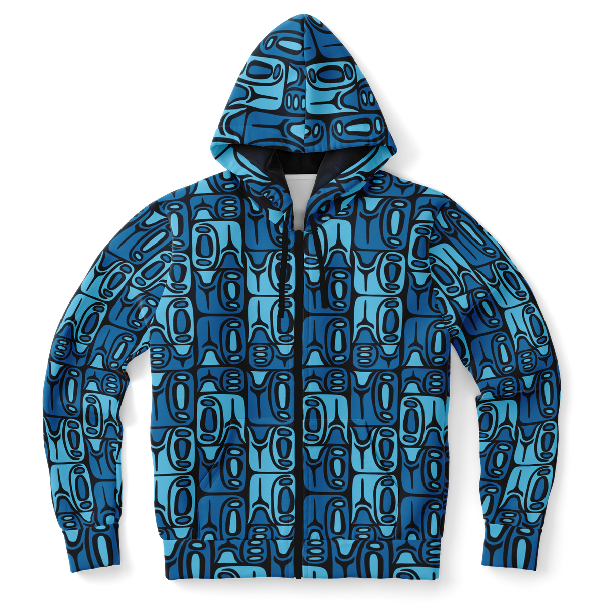 The Aloha Hoodie – Circa70: DkBlue+LtBlue
