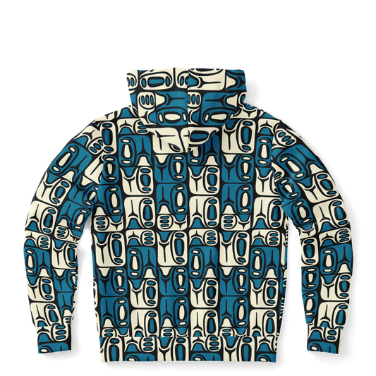 The Aloha Hoodie – Circa70: Blue+White