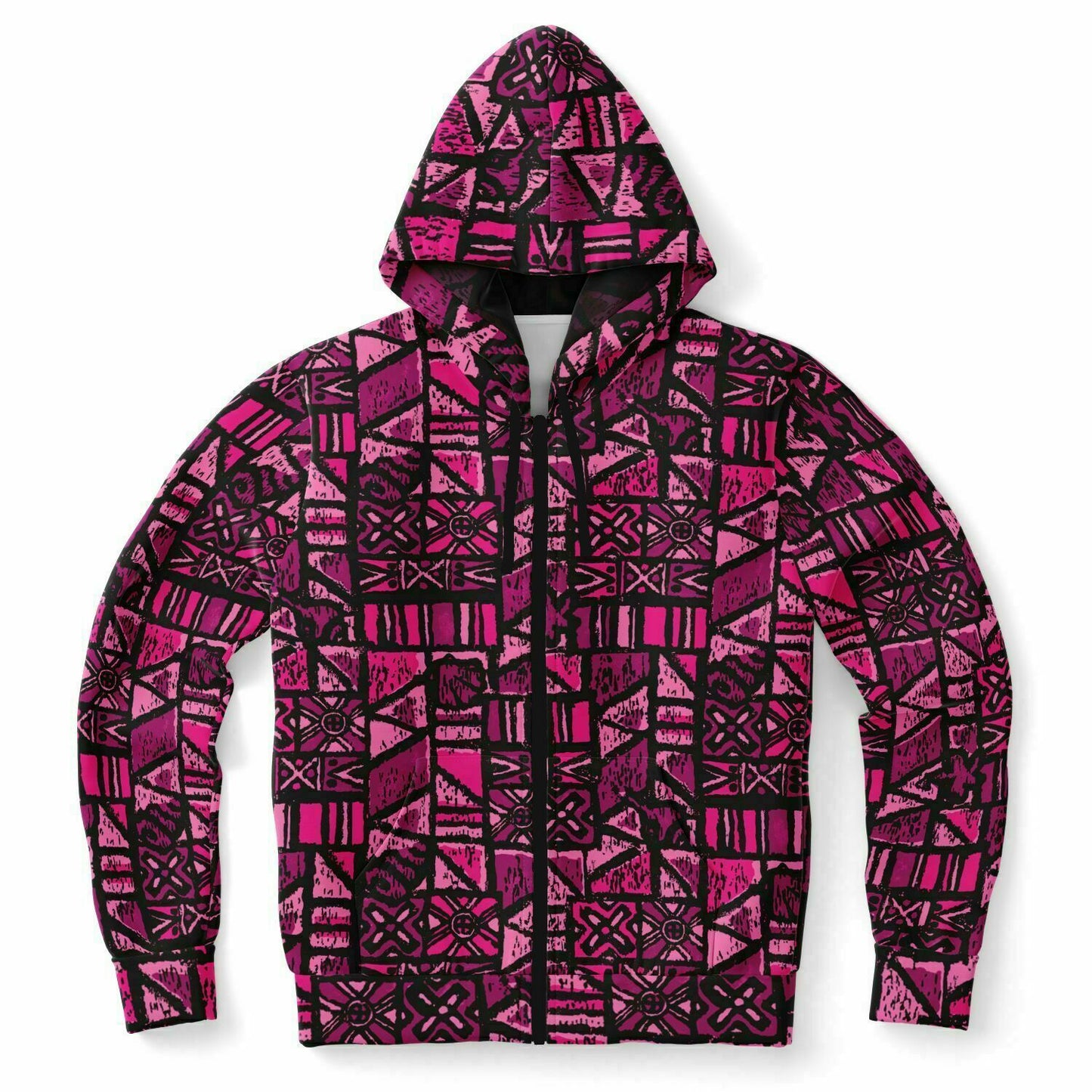 The Aloha Hoodie – OG Tapa: Dragon Fruit