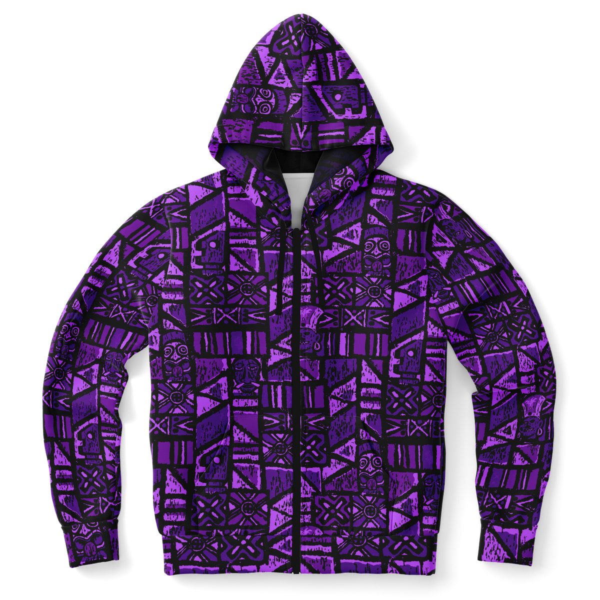 The Aloha Hoodie – Shelter Island Tapa: Passion Flower