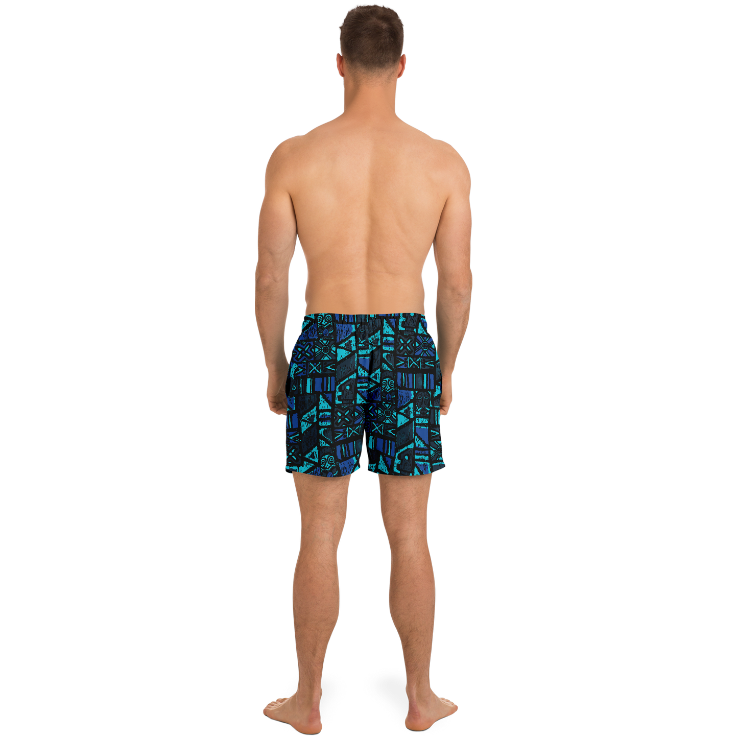 Swim Trunks – Shelter Island Tapa: Midnight Lagoon