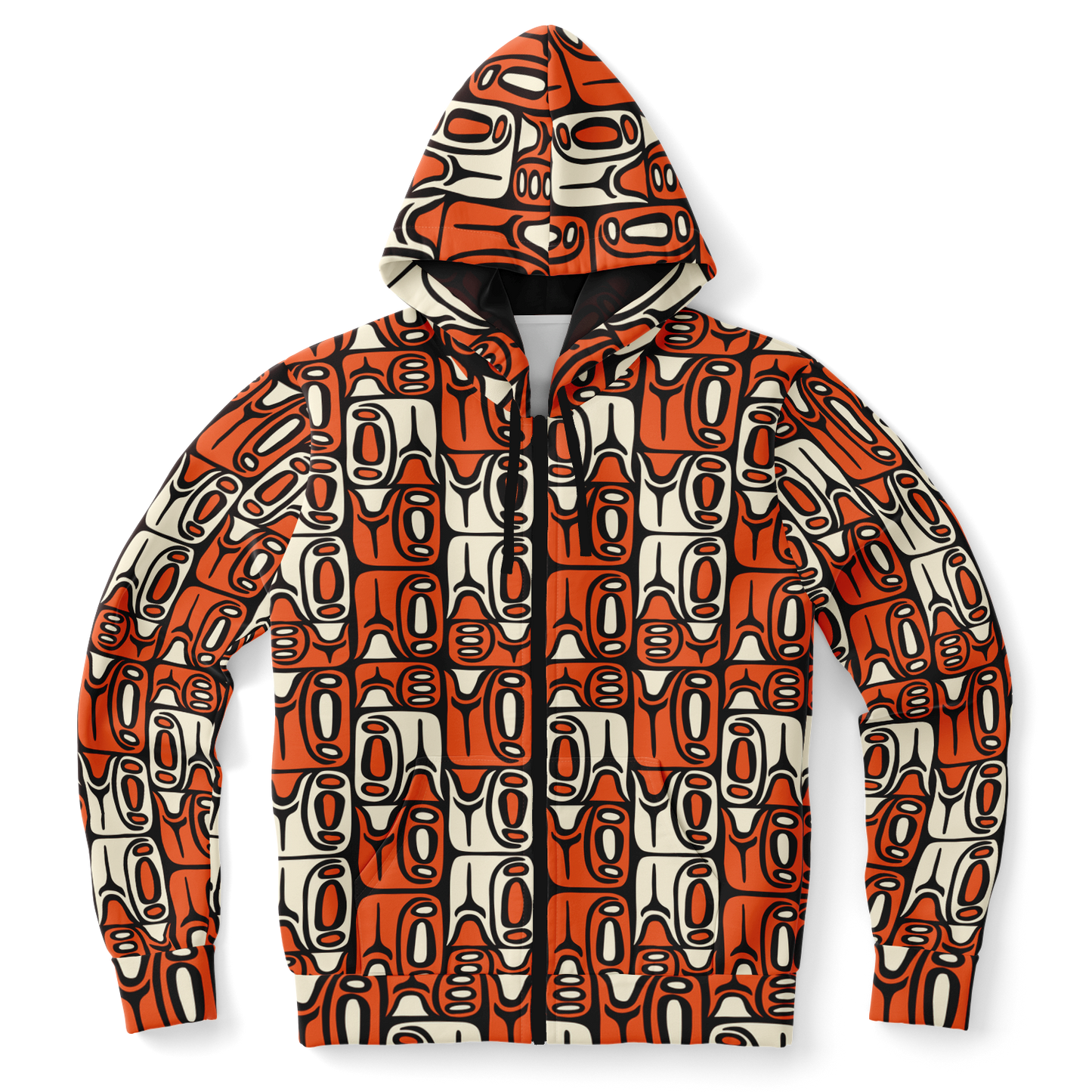 The Aloha Hoodie – Circa70: Orange+White