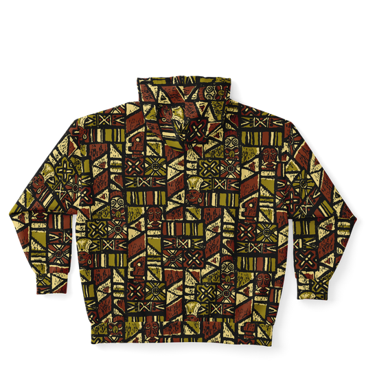 The Aloha Hoodie - PLUS-SIZE – Shelter Island Tapa: Jungle Trail