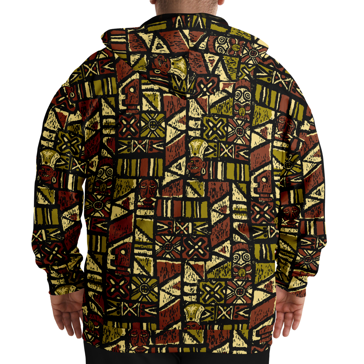 The Aloha Hoodie - PLUS-SIZE – Shelter Island Tapa: Jungle Trail