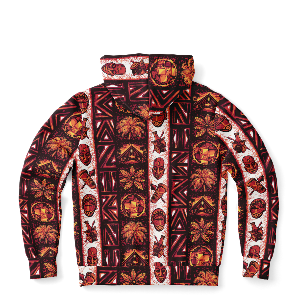 The Aloha Hoodie – Caliente: Red