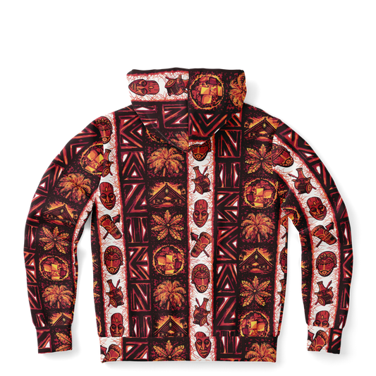 The Aloha Hoodie – Caliente: Red