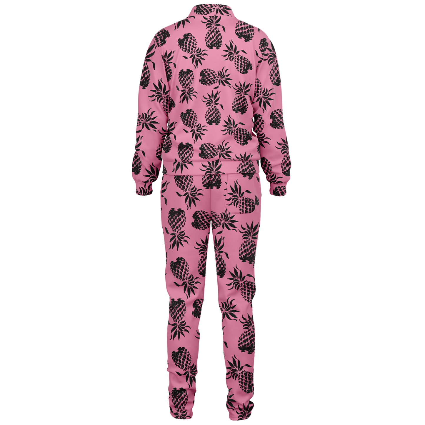 The Aloha Tracksuit – Pineapples of Eternity: Pink+Black