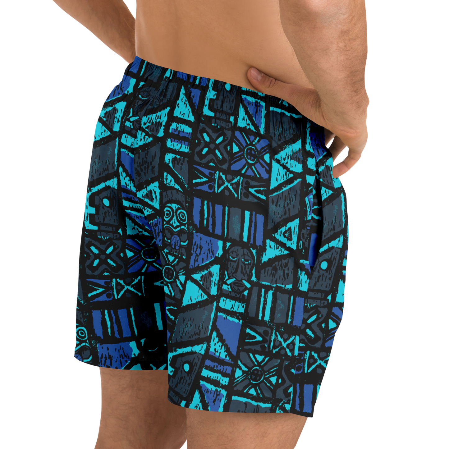 Swim Trunks – Shelter Island Tapa: Midnight Lagoon