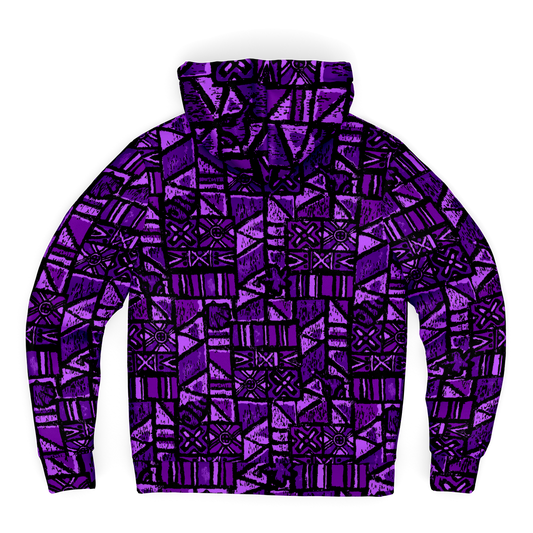 The Aloha Sherpa-Lined Hoodie – OG Tapa: Passion Flower